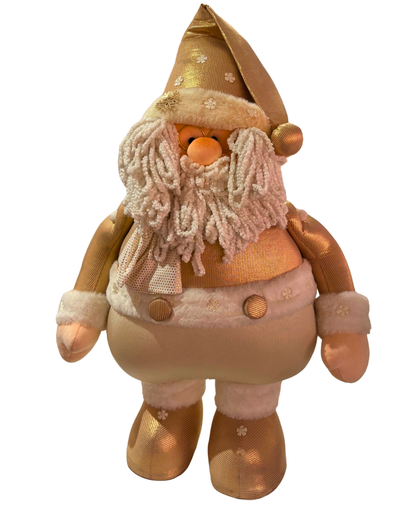 Santa Claus redondo Rojo | Decorativo navideño