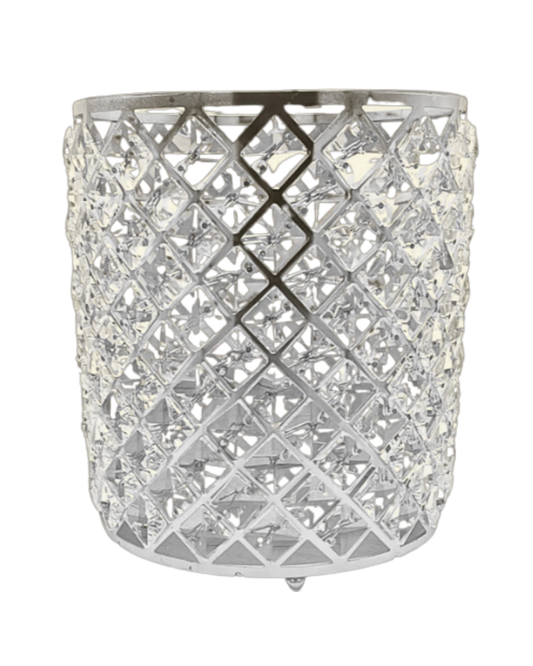 Jarrón Diamond Dorado