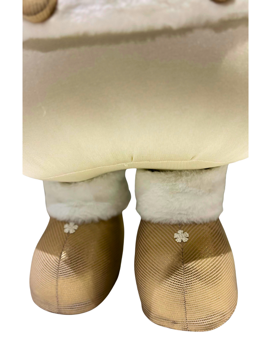Santa Claus redondo Beige | Decorativo navideño
